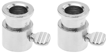 YARNOW Grill 2 Stück Grillbegrenzungsset Gasgrill Bratpfanne Campinggrill Ofenzubehör Außen Außengrill Begrenzungshülse Begrenzungsring Eisen Silber Drehgrill Begrenzungshülse