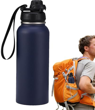 Acunny Wasserflasche mit Geheimfach, versteckte Wasserflasche | 730 ml Edelstahl Bypass-Flasche, geheimer und sicherer, auslaufsicherer Behälter, auslaufsicher | Behälter verstecken und verstecken