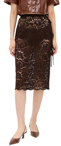 BAUM UND PFERDGARTEN Damen Sissi Skirt Rock, Hot Fudge, 32