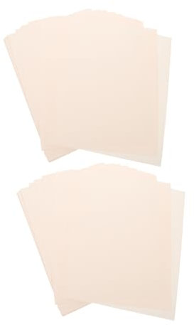 jojofuny 100 Stück Sublimationspapier für T Shirt Transfers Lichtecht für Diy Textilien und Tassen für Inkjet Druck Transferfolie für Einfache Anwendung
