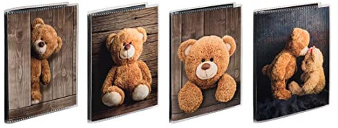 Hama Mini Album fotografici Batzi (copertina morbida, 36 pagine per 36 foto in formato 10x15 cm per album, resistente, Modelli Asortiti, 1 album