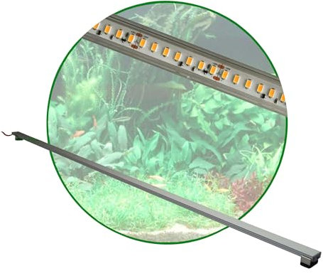 Aquarium Spezial LED-Beleuchtung 60 cm, LED-Leuchtbalken für Pflanzenaquarien
