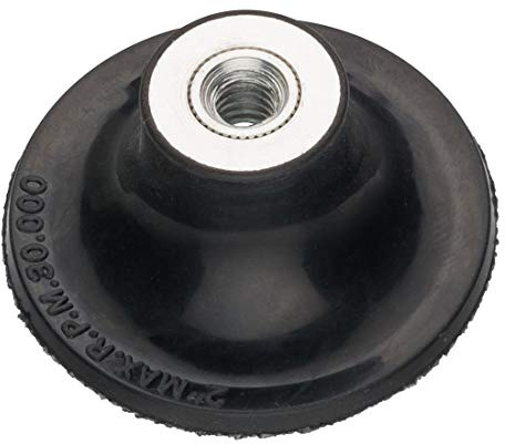 HAZET Borstenschleifer Teller, Roloc Schnellwechselsystem | 23 g, Antrieb 400120 Bohrmaschine , Schleifmaschine , Meißel , Säge , Schere,, ⌀ 50 mm, Gewinde: 1⁄4″ – 20 UNC