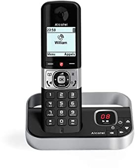 Téléphone Sans Fils Noir Avec Répondeur - F890VOICENOIR