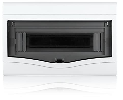 DLRSET PCB Shell, 9-12 Way plastica Elettrico Scatola di distribuzione MCB Panel Box Mounted Scatola di distribuzione HT Series (Poles Number : 9 12 Ways)