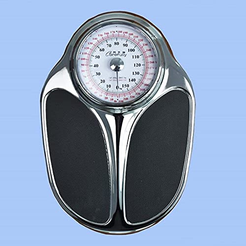 LRBBH Mechanical Scale, Professional Analog Precision Scale, Mechanical Bathroom Scales, Accurate Weighing,Easy to Read Magnified Dial,No Batteries