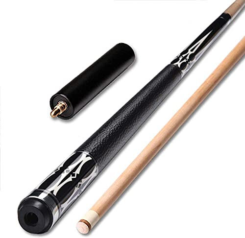 Billard Queues Professionelle Billard-Tisch-Sticks, 58 Zoll Pool-Queue/Pool-Stick Ergonomisches Design Hartholz Kanadischer Ahorn Billard-Queue, 18-21 Unzen, 12,75 mm Spitze Billard-Stick GCSQF210831(