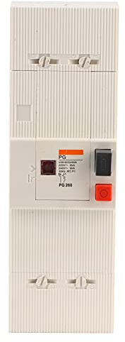 Baco Leitungsschutzschalter 2-polig, 30-60A, AC 50Hz/60Hz 220V, DIN-Schiene, Überlast- und Kurzschlussschutz