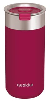Quokka VASO CAFE TERMICO ACERO INOXIDABLE BOOST MAROON 400 ML