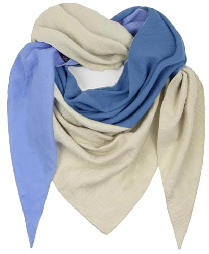 Glamexx24 Bufanda para Mujer, Unisex Forma Triangular, Extra Grande, Bufanda de Primavera Verano Otoño Invierno, Bufanda Fina Suave Bufanda Ligera