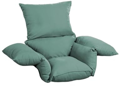 Chums Deeply Padded Comfort Cushion Soft Faux Suede Cover | Sink into All-Round Cosy Comfort Pressure-Relieving Design for Unmatched Relaxation & Support