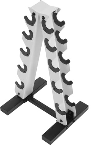 5 Ebenen Hantelständer Kurzhantelständer aus Stahl Hantelablage Dumbbell Rack bis zu 100 kg ideal für Home Gym