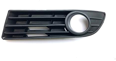 HZ-DESIGN Gitter Grill Lüftungsgitter Gitter Nebelscheinwerfer Links passend für Polo 9N3