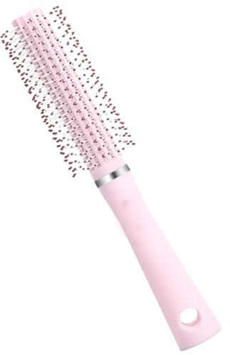POPETPOP Brosse Ronde à Cheveux Anti- pour Sèche-Cheveux Brosse de Coiffage 1 Pièce Coiffure Cheveux Lisses pour Brushing et Coiffure Quotidienne