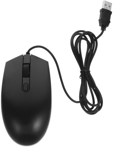 Tofficu Souris Gaming Filaire Lumineuse USB pour Pc et Ordinateur Portable Conception Ergonomique pour Bureau et Jeux Couleurs Aléatoires