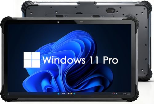 Kayoote ST13 Ultra Rugged Tablet 13.3 Pollici, Win 11 Pro, Processore i7-1255U 32GB RAM 1TB ROM Tablets, IP65 Impermeabile, 8000mAh Batteria, WiFi 6, BT5.2, 4G LTE, GPS, NFC, 13MP+5MP