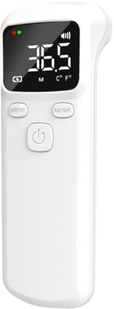 Monitor della temperatura per bambini, Rilevamento preciso diretto senza contatto, scanner digitale con retroilluminazione LCD, per casa clinica ospedale scuola materna