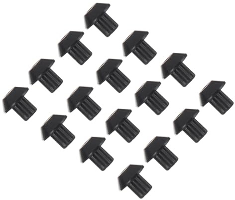 Warmhm 48PCS Rubber Grate Feet Pads for Gas Range Burner Replacement Cooker Hob Feet Support for Stable Cooking Scratch-resistant Gas Hob Rubber Legs Stove Top Accessory