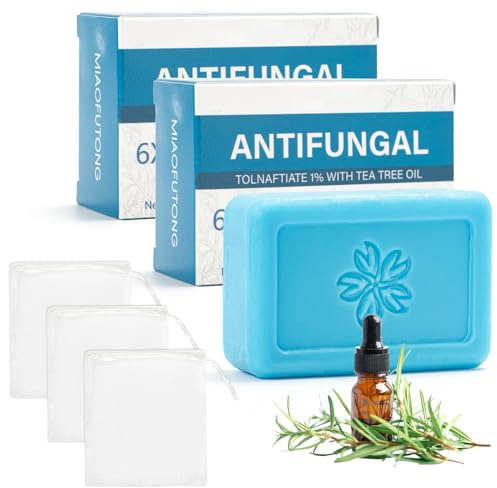 3 Savons Solides À L'huile D'arbre À Thé, Savon Nettoyant Pour Visage | Corps Et Mains, Nettoyage En Profondeur, Régulation Douce De La Sébum, Apaisant Et Hydratant (Blue, 3)