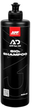 APP for AD SiO2 Shampoo - Shampoo per auto concentrato | Prodotto per il lavaggio dell'auto basato sulla nanotecnologia | Strato idrofobico di particelle di biossido di silicio | 500 ml