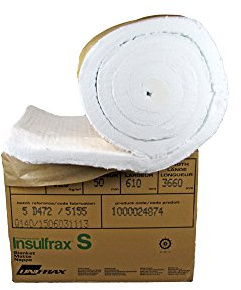 INSULFRAX S BLANKET 25MM X 610MM X 7200MM 96KG