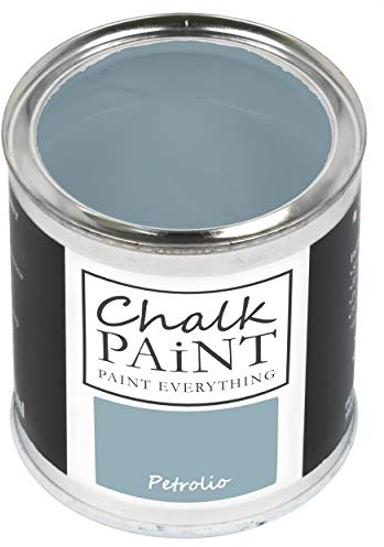 Chalk Paint Everything® Petrolio Kreidefarbe Wasserbasis für Alle Oberflächen einfach zu verarbeiten ohne schlechten Geruch - Chalk Paint Extra Matt (250 ml)