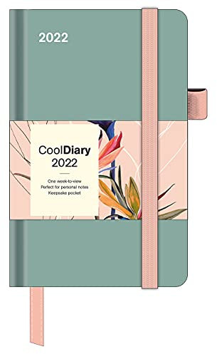 Sage Green 2022 - Diary - Buchkalender - Taschenkalender - 9x14: Cool Diary