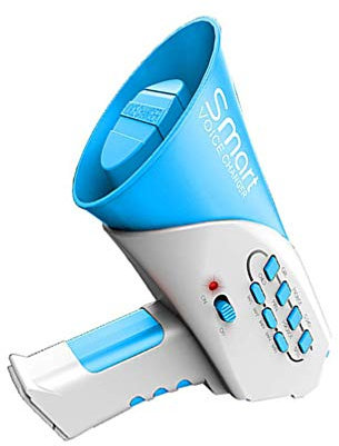 TOYANDONA Multi Voice Changer Megaphone Multi Noisemakers Megaphone Role Cosplay Toy Party Prank Toy Blue