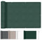 HENG FENG Brise Vue Balcon 1x6m, Protection UV, Résistance au Vent, Matériau PES Imperméable et Durable, avec Attaches de Câble, Vert foncé