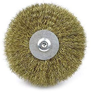 CruSio Wire Brush for Drill,Drill Wire Brush Grinding Wheel Steel Wire Sisal Wire Wheel Grinder Disc Metal Rust Wood Polishing Wheels Abrasive Tools/Steel Wheel
