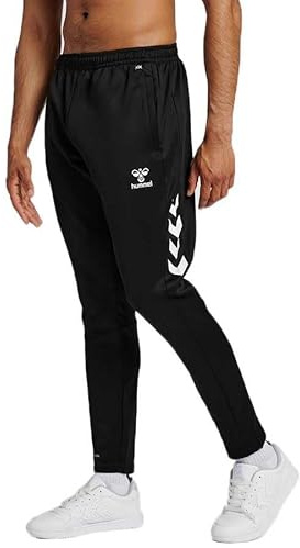 hummel hmlCORE XK Training Poly Pants, Black/Black, XS