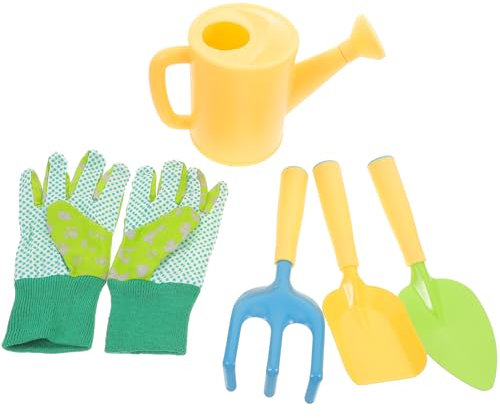 COOPHYA Kleines Gartengerät Für Junge Mädchen Mit Gartenkelle Gartenschaufel Und Blumenpflanzharke Für Outdoor Gartenarbeit Und Anpflanzung