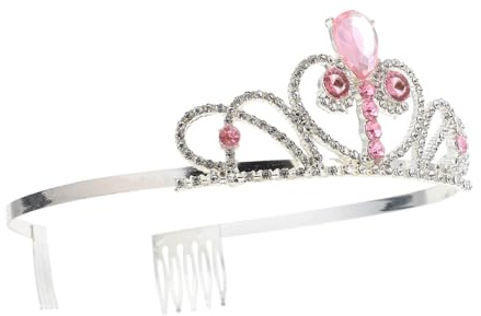 LOLIPPYY 1 Pezzo Coroncina Decorativa per Cerchietto Chic per Feste Compleanno e Foto Accessorio per Role Play e Halloween