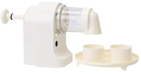 Fangxuee Raboteuse à Glace Électrique Portable, Machine à Glace Pilée avec Plateau à Sorbet pour, la Cuisine, Les Bars, L'Utilisation Commerciale