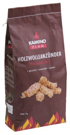 Kamino-Flam 388818 Holzwolleanzünder 1 kg