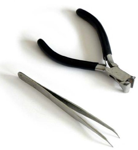 ALEA Mosaic Lot de 2 Pinces, Pince à saisir, Tenaille, Petite Pince à Couper