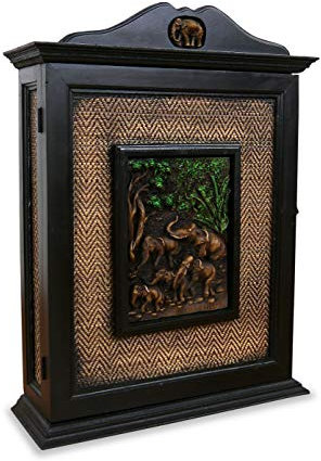 livasia Medizinschrank Hausapotheke Medikamenten Schrank Arzneikasten (Handarbeit) Badschrank