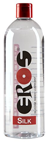 EROS Silk - Gleitmittel Gleitgel Massagegel auf Silkonbasis - Made in Germany (1000ml)