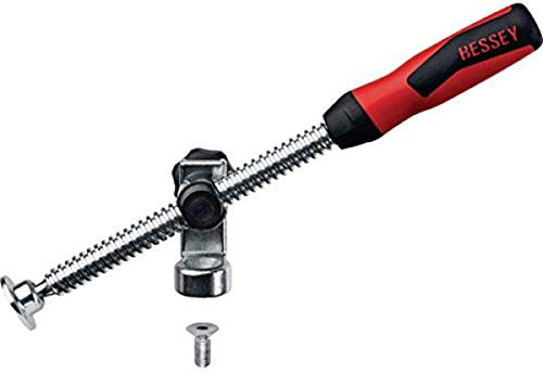 BESSEY Schwenk-Adapter TW28AV | 160 mm Spannweite | für TW28X | Zubehör für BESSEY TW28X, schwenkbare Spindek für flexibles und sicheres Spannen unterschiedlichster Werkstücke