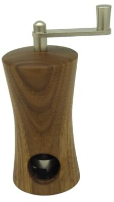 Holz Muskatmühlen Unikate handgemacht aus Edelhölzern | handgedrechselt | kleine Ausführung | manuell | tolle Geschenkidee (Nussbaum 2)