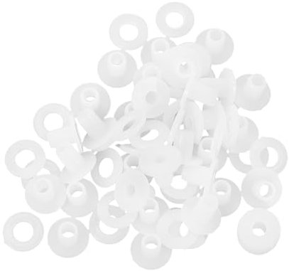 Happyyami Lot de 100 Supports De Cordes pour Moulin À Vent Dextérieur Boucles en Plastique pour Décoration De Jardin