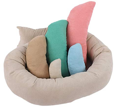 Saut-né pour Nouveau-né La Photographie Posant Un Oreiller Charmant Bel Baby Oreiller Ensemble de Photographies Respirantes Douces Accessoires pour Les Bébés Photographie