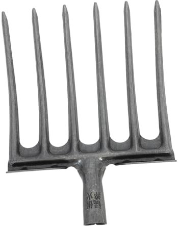 BESPORTBLE Horquilla Agrícola De Acero Robusta para Aflojar Suelo Jardines y Campos Horquilla De Arado De Acero Dientes para Frutales y Estiércol
