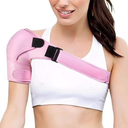 Guegine Shoulder Brace for Women, Adjustable Shoulder Support for Women, for Rotator Cuff Injuries, Arthritis, Sprains, Dislocations, Pt - Targeted Inflammatory Pain Relief