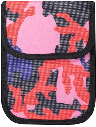 StandardAutoPart Pink Camo Faraday Key Fob Signal Blocking Pouch – Single Pack – Tactical RFID & Keyless Entry Anti-Theft Protector Bag – EMF Shield Security Sleeve for Car Keys