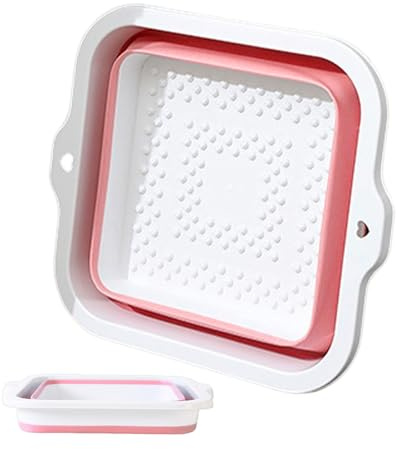 Bain de Pieds - Bassin de Trempage pour Pieds | Taille Grande Pliable Antidérapante à 168 Pastilles de Massage pour Utilisateurs Maison Voiture Nettoyage