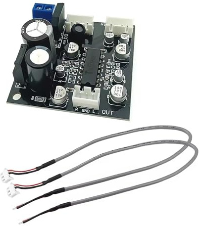 KHZen TA7668 Head Preamplifier Card Seat Desktop Movement Recorder Effect KA22241 Head Preamp Preamplifier Board Sound Preamp Board