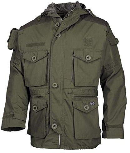 MFH Herren Commando Jacke Smock OD Green