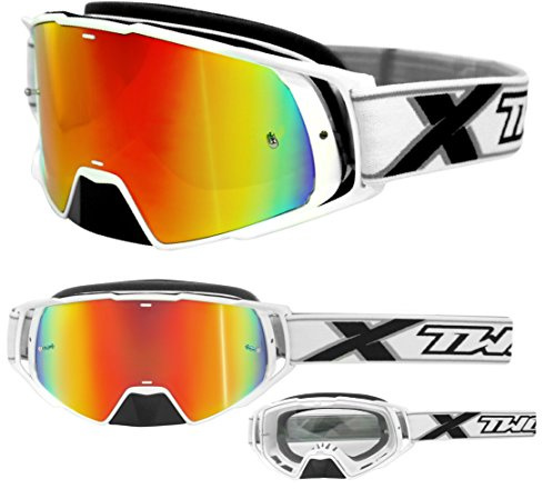 TWO-X Cross-Brille - Motocross-Brille - Motorrad-Brille - Enduro & Downhill - Schutz-Brille - Modell Rocket