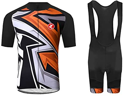 UGLY FROG Radtrikot Set Radtrikot Kurzarm + Radhose mit 3D Sitzpolster MTB Fahrradbekleidung